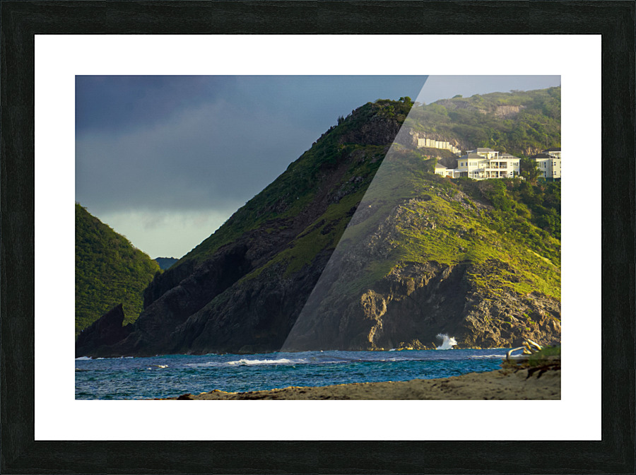 BTW mountains Picture Frame print