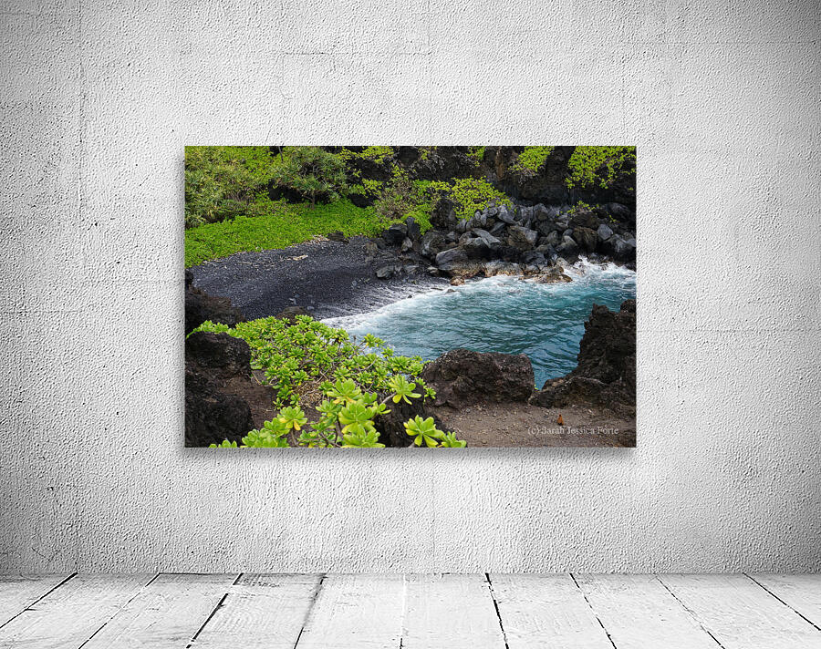 Black Sand Beach Wall Preview