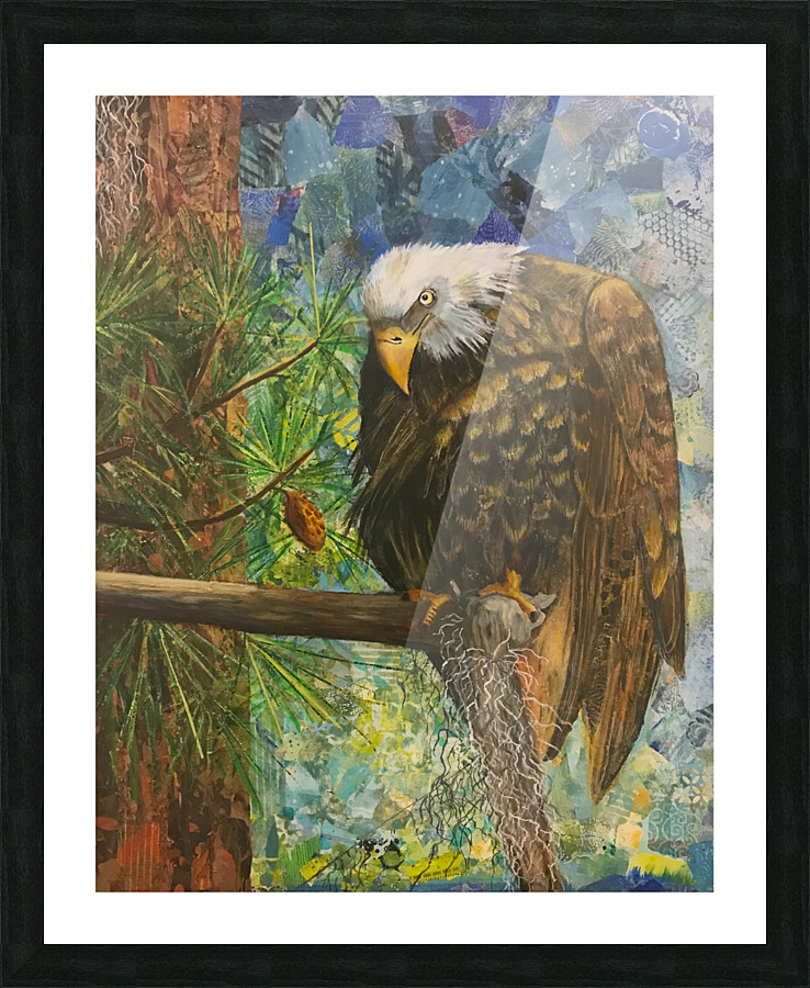 The Eagle Has Landed Picture Frame print