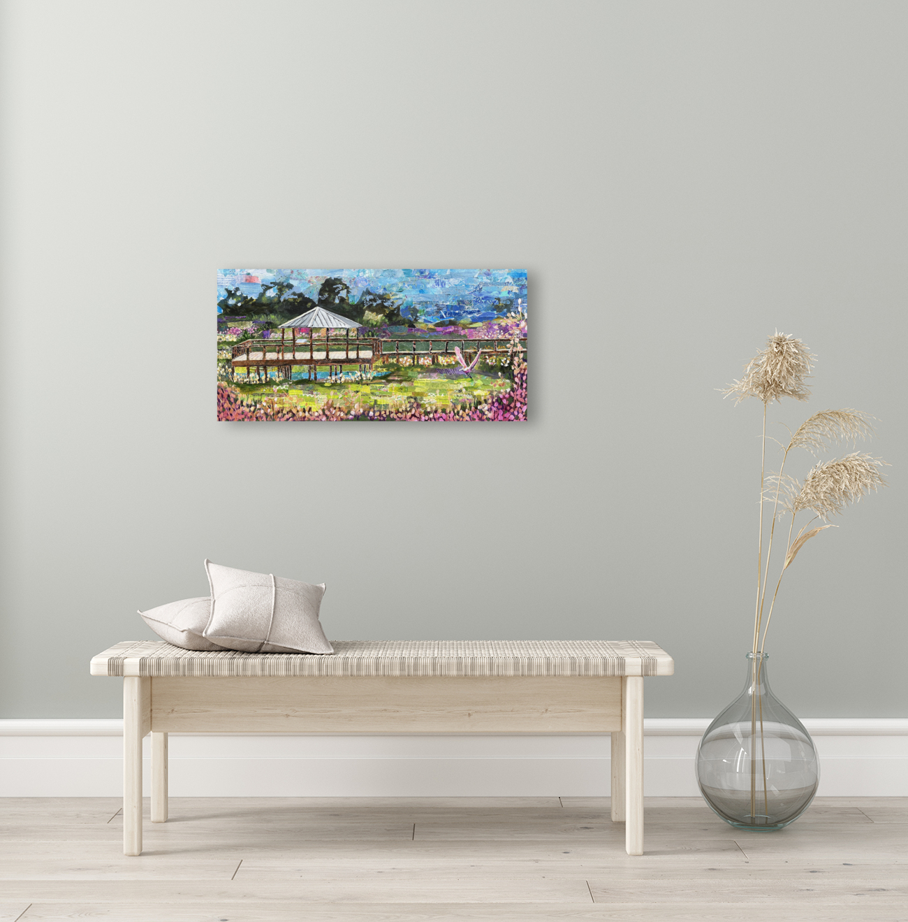 Celery Fields in Bloom Reproduction