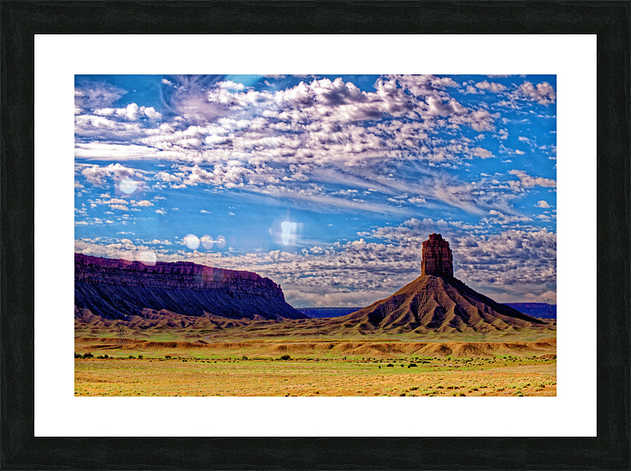 Chimney Rock Butte Picture Frame print