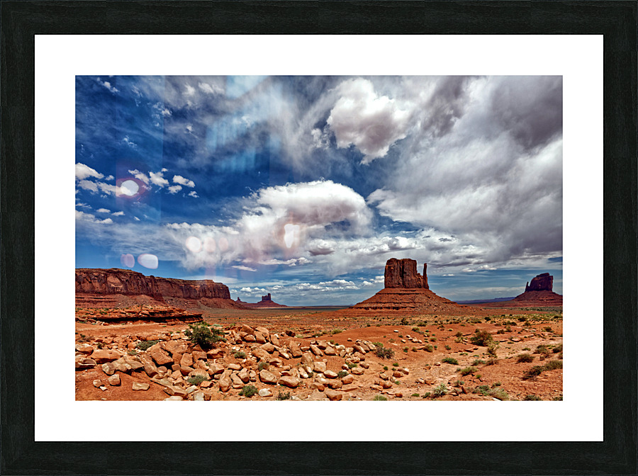 Monument4 Picture Frame print