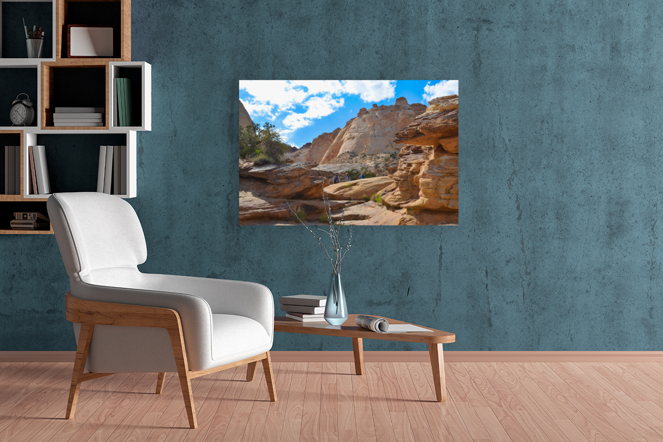 Side canyon in Grand Wash Reproduction