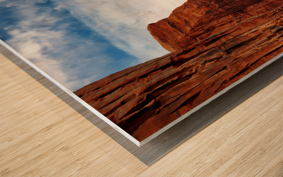 Monument6 Wood print