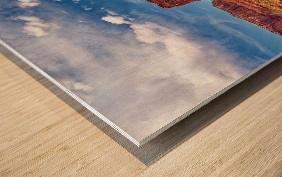 Monument5 Wood print