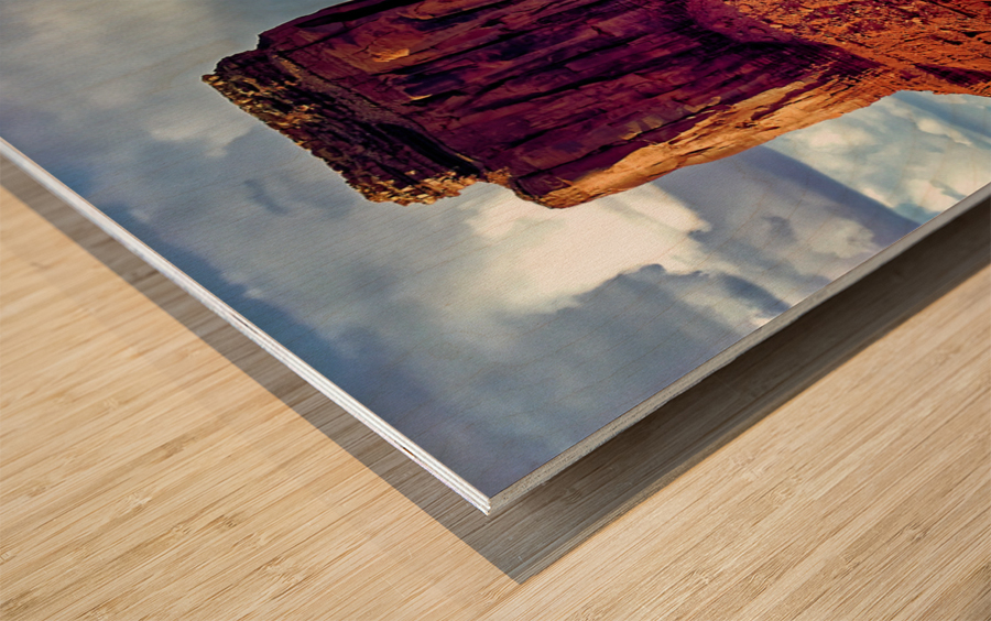 Monument18 Impression sur bois