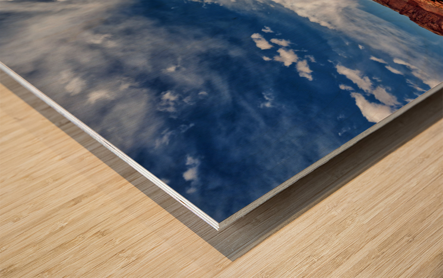 Monument4 Wood print