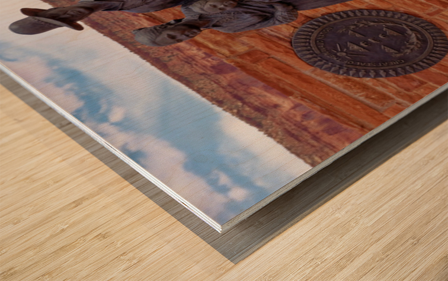 Monument21 Wood print