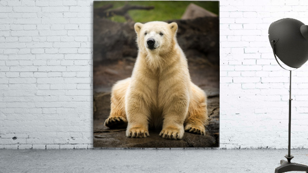 Polar Bear Cub Wall Preview