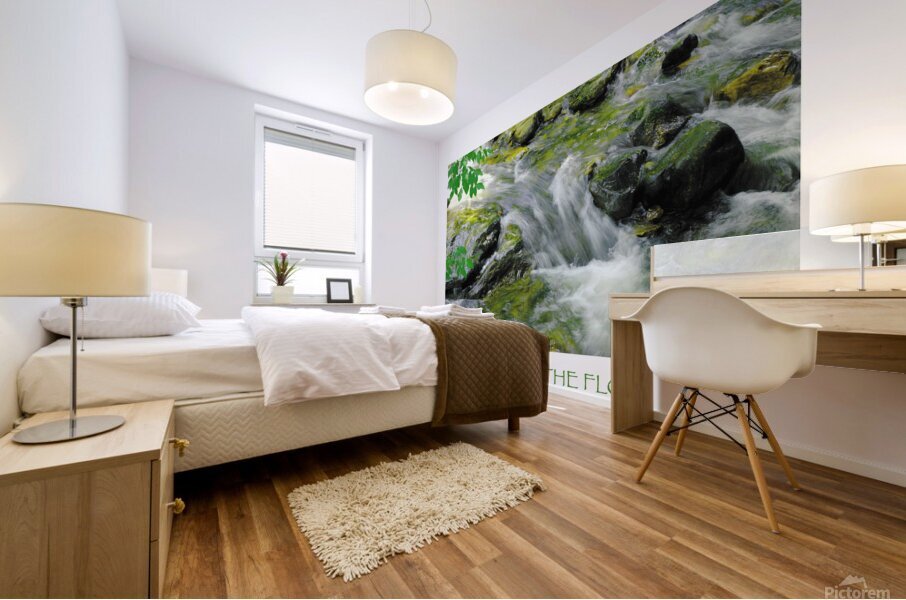 Waterfall Go With Flow Mural print