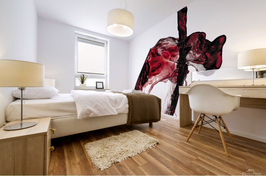 Red wine  Mural print