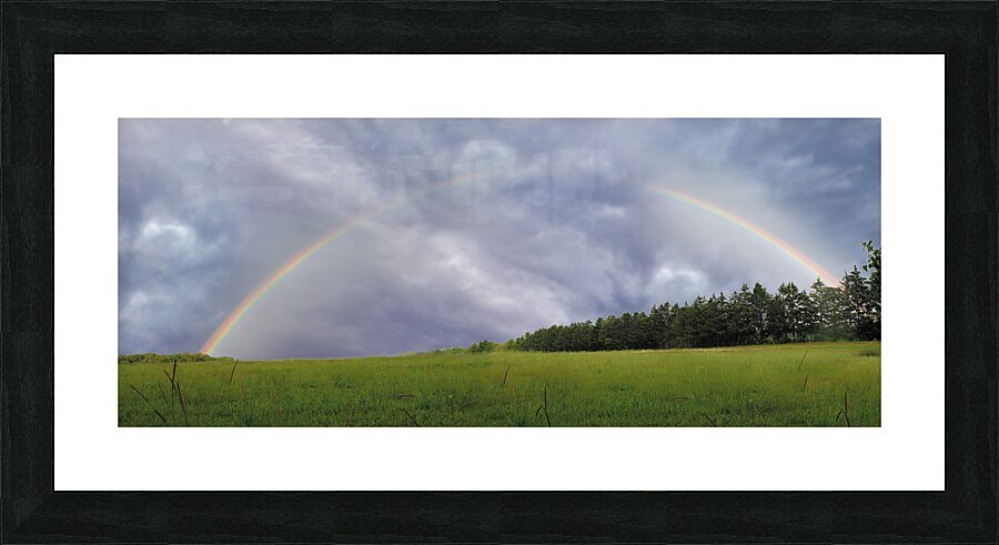 Rainbow Picture Frame print