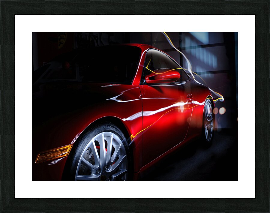 Porsche 911  Picture Frame print