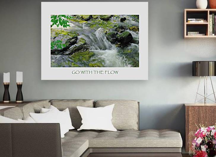 Waterfall Go With Flow by Joseph LaPlaca