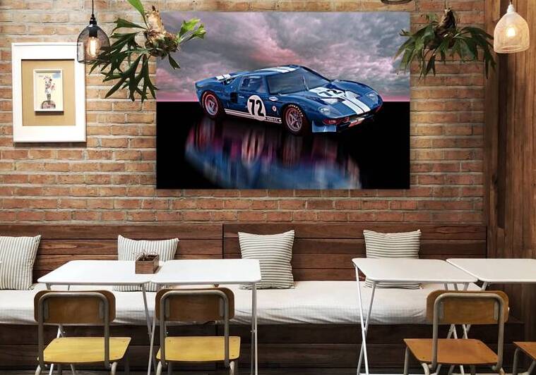 FORD GT 40  by Joseph LaPlaca