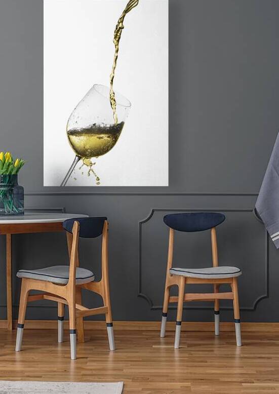 White Wine in Motion by Joseph LaPlaca