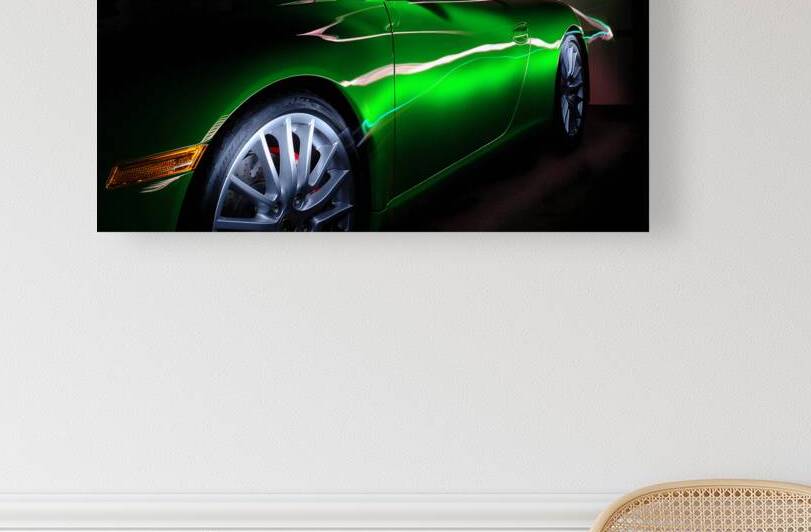 PORSCHE 911 GREEN by Joseph LaPlaca
