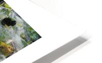 Waterfall Go With Flow HD Metal print