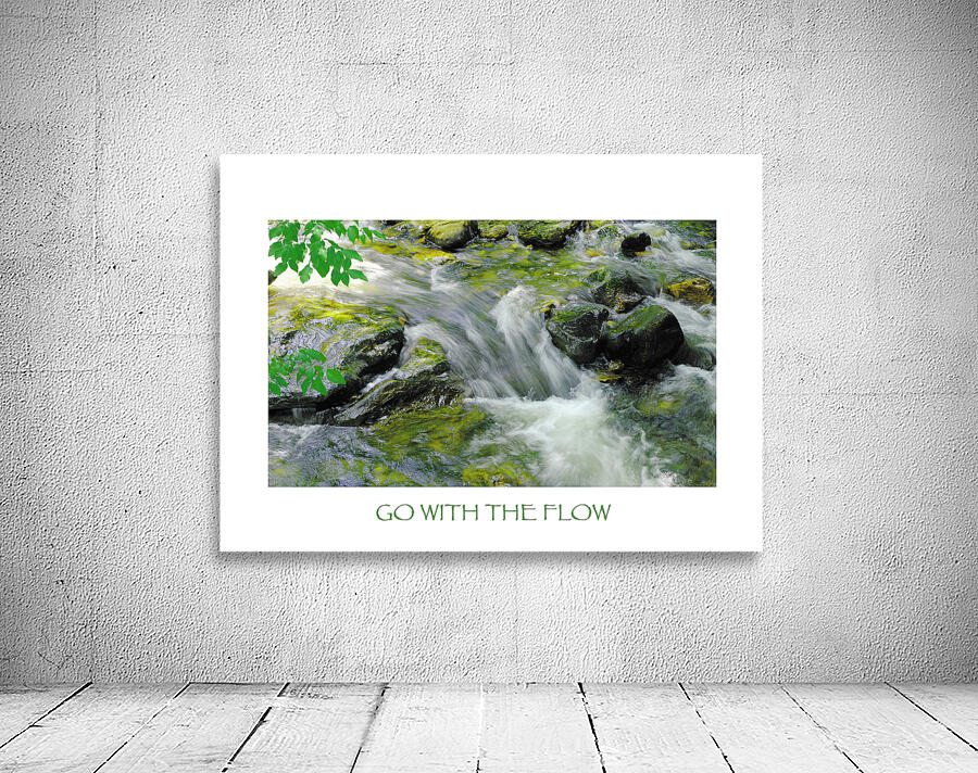 Waterfall Go With Flow Wall Preview