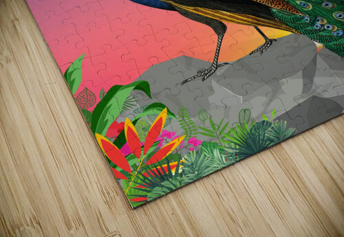 Peacock Ashira Designs puzzle