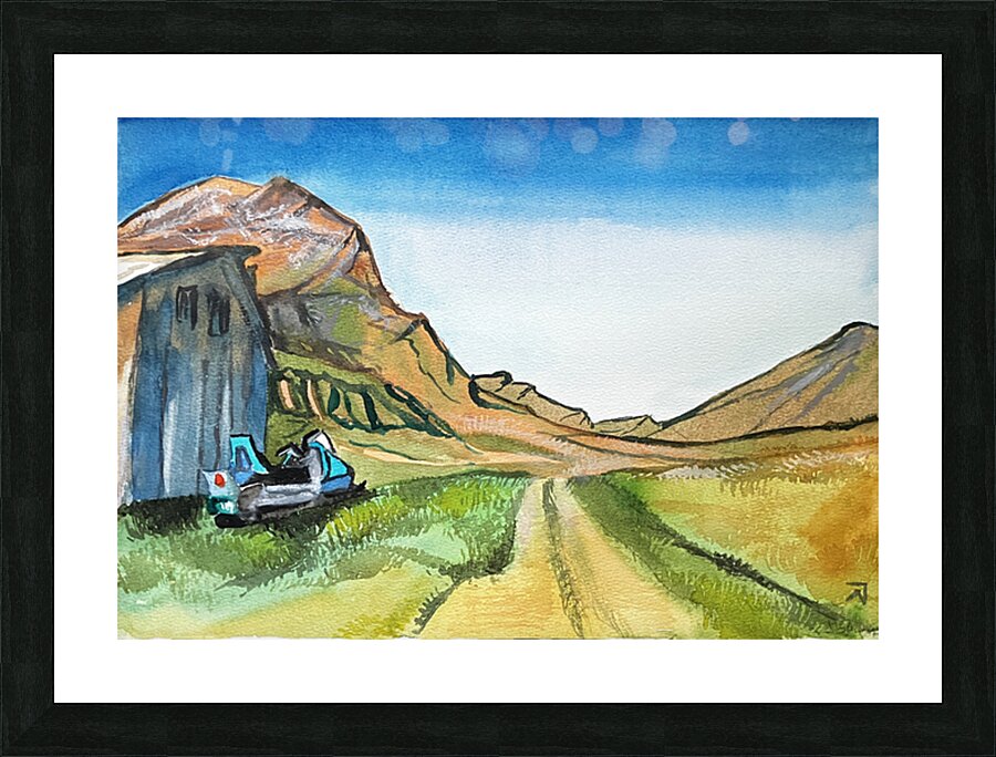 NoSnow Picture Frame print
