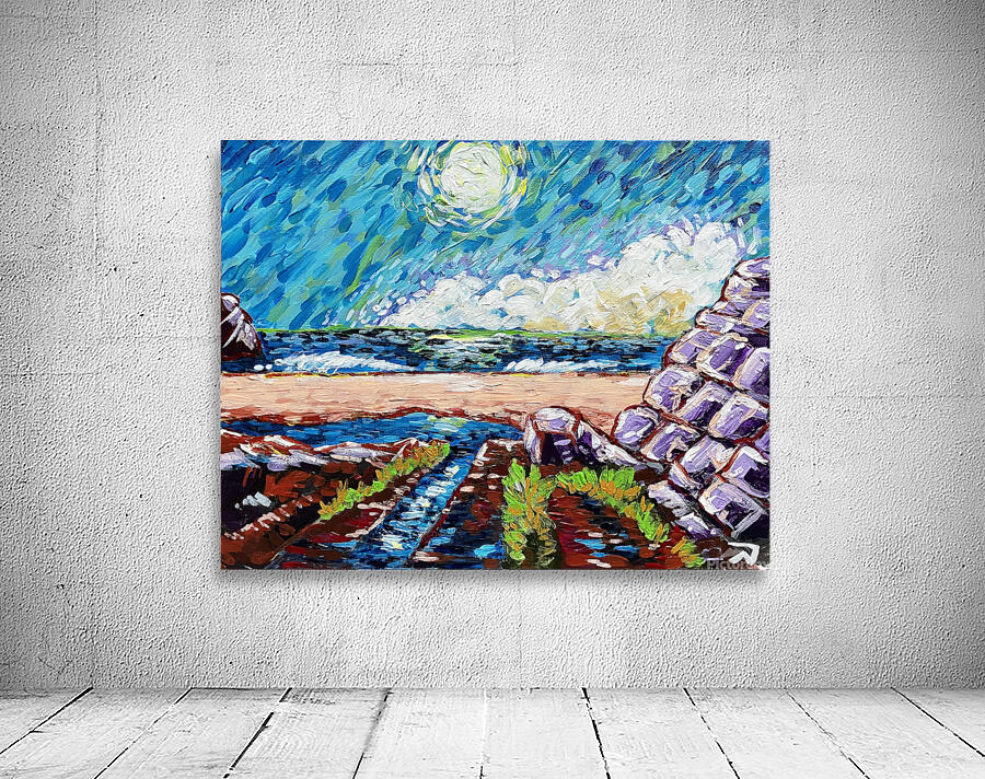 SunriseBeachV2 Wall Preview