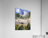 Bison in the Dakota Badlands Acrylic Print