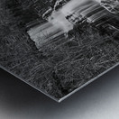 Winter at Twin Falls Metal print