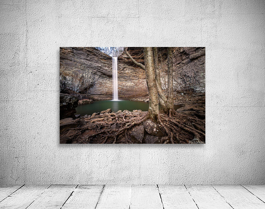 Reaching for Ozone Falls Wall Preview