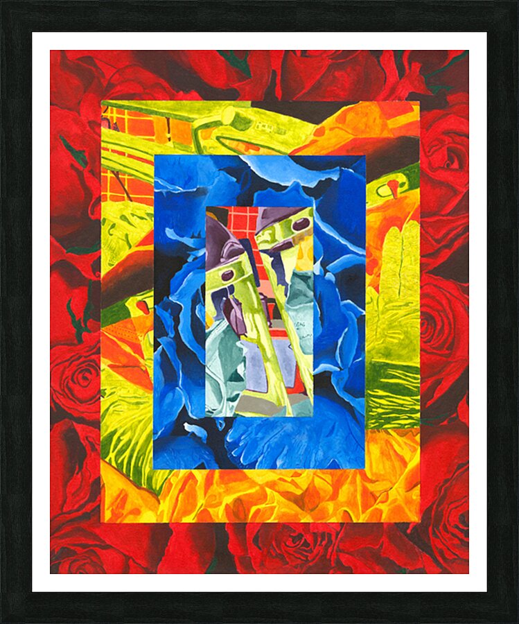 Covid Love  Picture Frame Printing