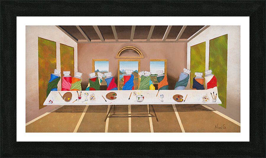 The Master Painter Picture Frame Printing