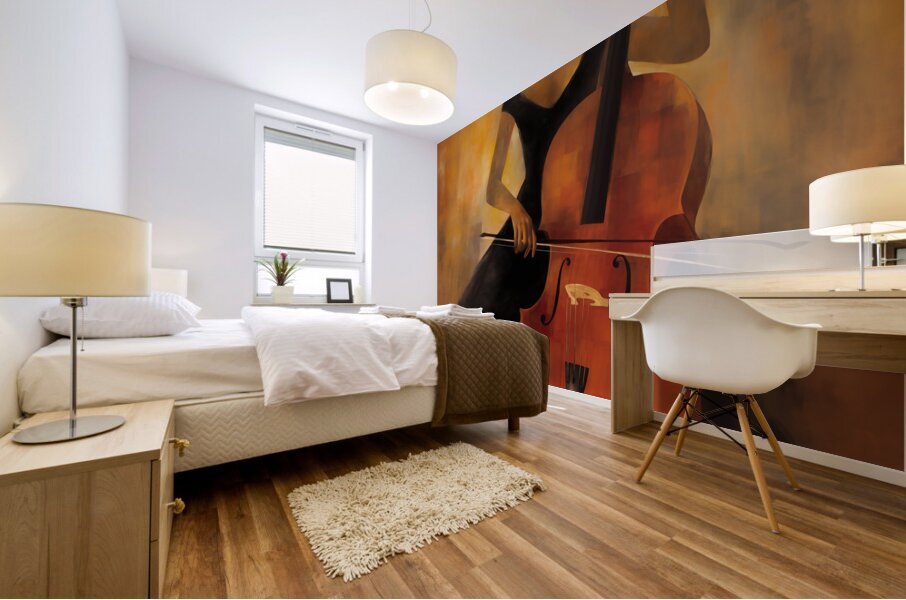 Cello Serenade Mural print