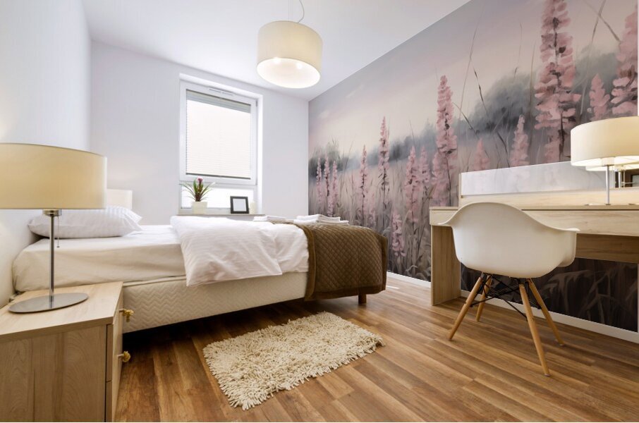 Lavender Bliss Mural print