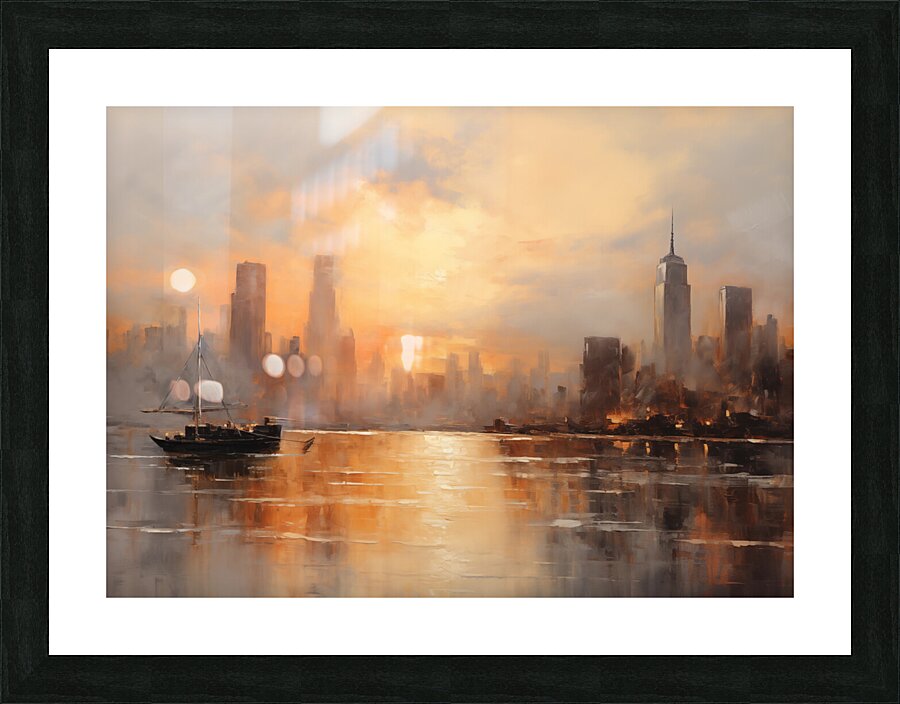 Twilight Tranquillity Picture Frame print