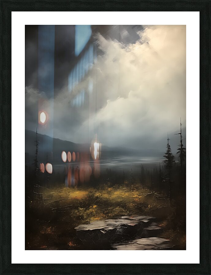 Lakes Edge Picture Frame print