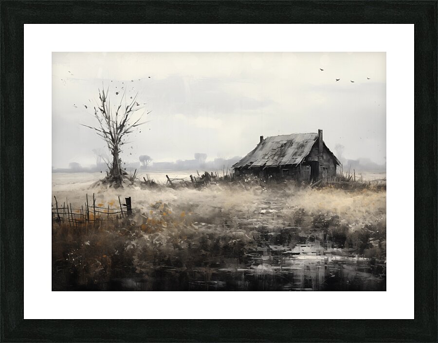 Haunting Landscape Picture Frame print