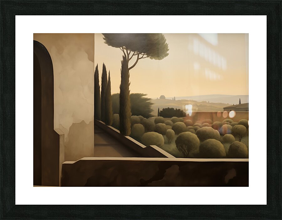 Italian Serenade Picture Frame print