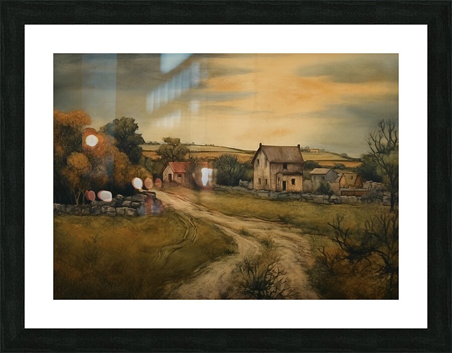 Rural Retreat Picture Frame print
