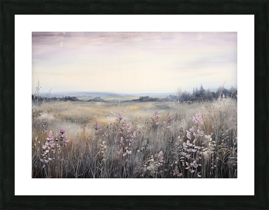 Pinkish Atmosphere Picture Frame print