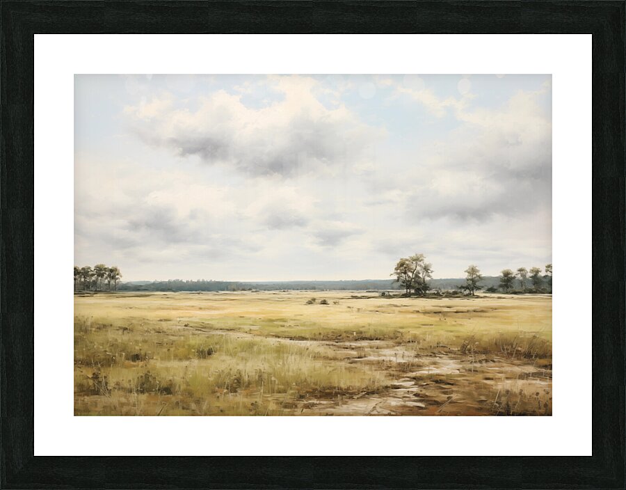 Rural Landscape Picture Frame print