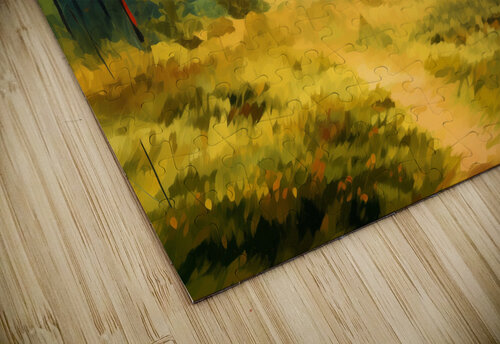 Watercolor forest In Art Nest puzzle