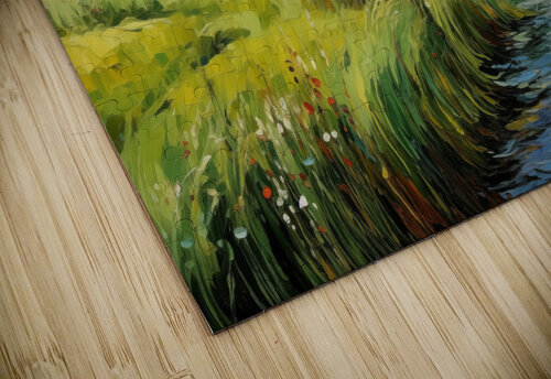 Riverfront Harmony In Art Nest puzzle