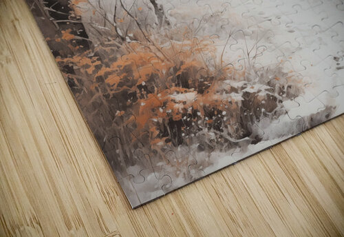 Snowy Path In Art Nest puzzle