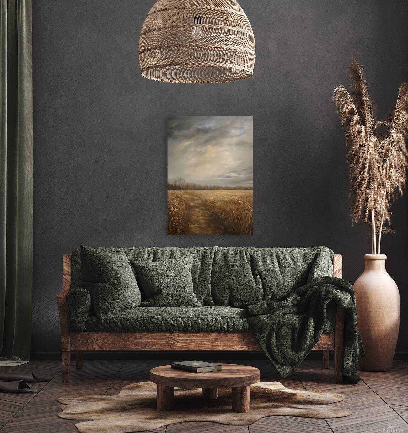 A Moody Meadow Reproduction