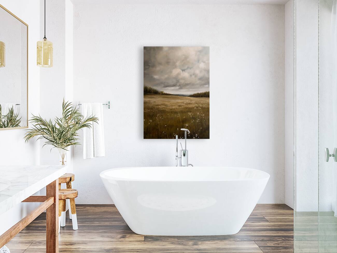 Ethereal Landscape Reproduction