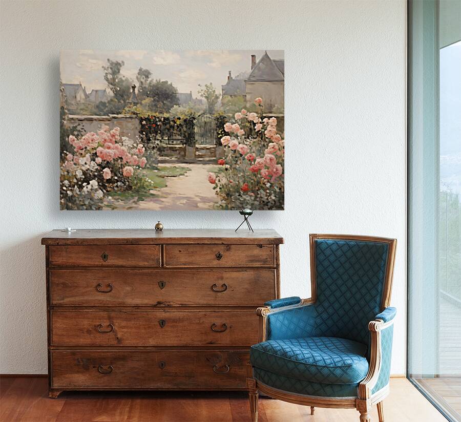Blooming Roses Reproduction