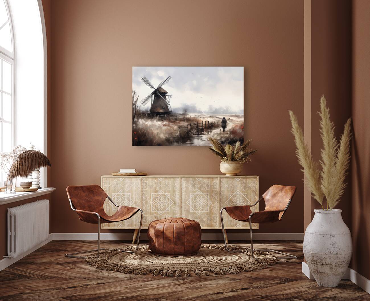 Mysterious Windmill Reproduction