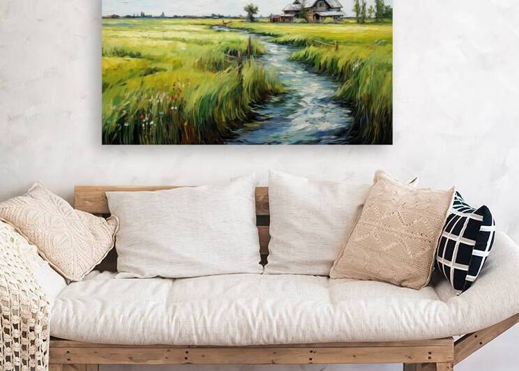Riverfront Harmony by In Art Nest