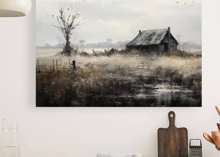 Haunting Landscape by In Art Nest