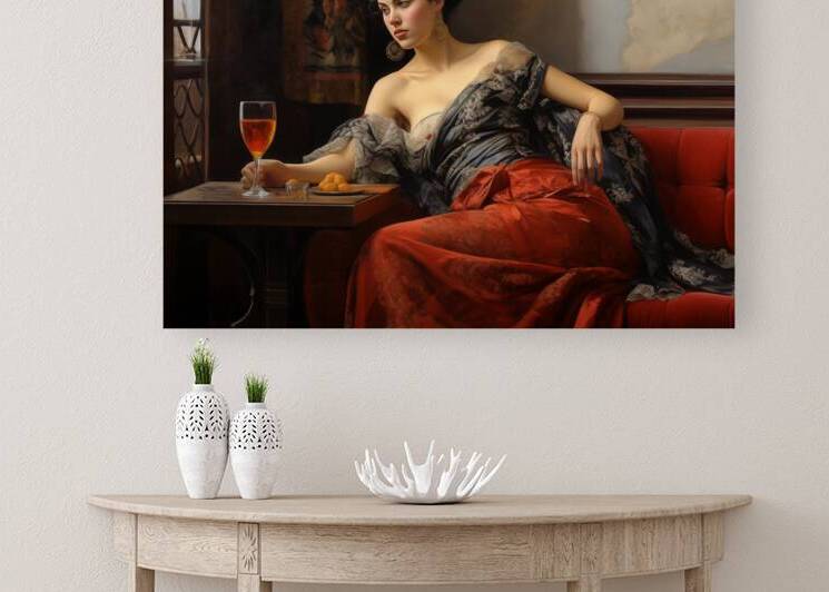 Sip of Elegance by In Art Nest